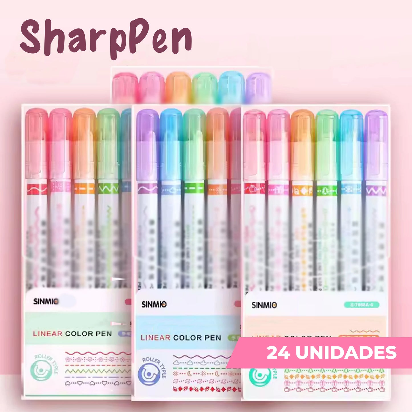 SharpPen™ - Lapices Con borde de diseño