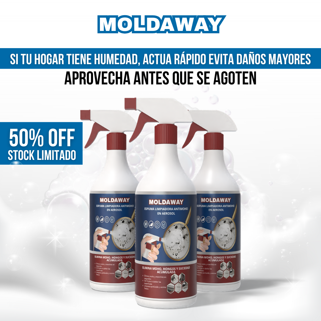 MoldAway™ - El moho se va, la limpieza queda