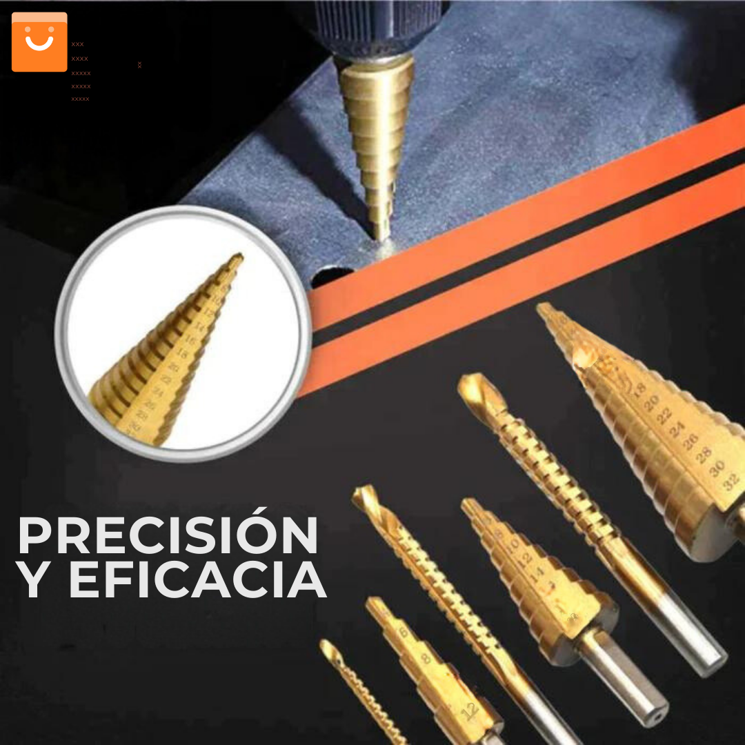 Kit TitanEdge™ - Set de 6 Juego de Brocas de TITANIO