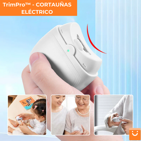 TrimPro™ - CORTAUÑAS ELÉCTRICO EVITA HERIDAS