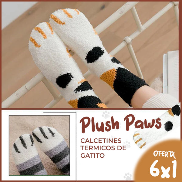 PlushPaws™ - Calcetines termicos de gatitos