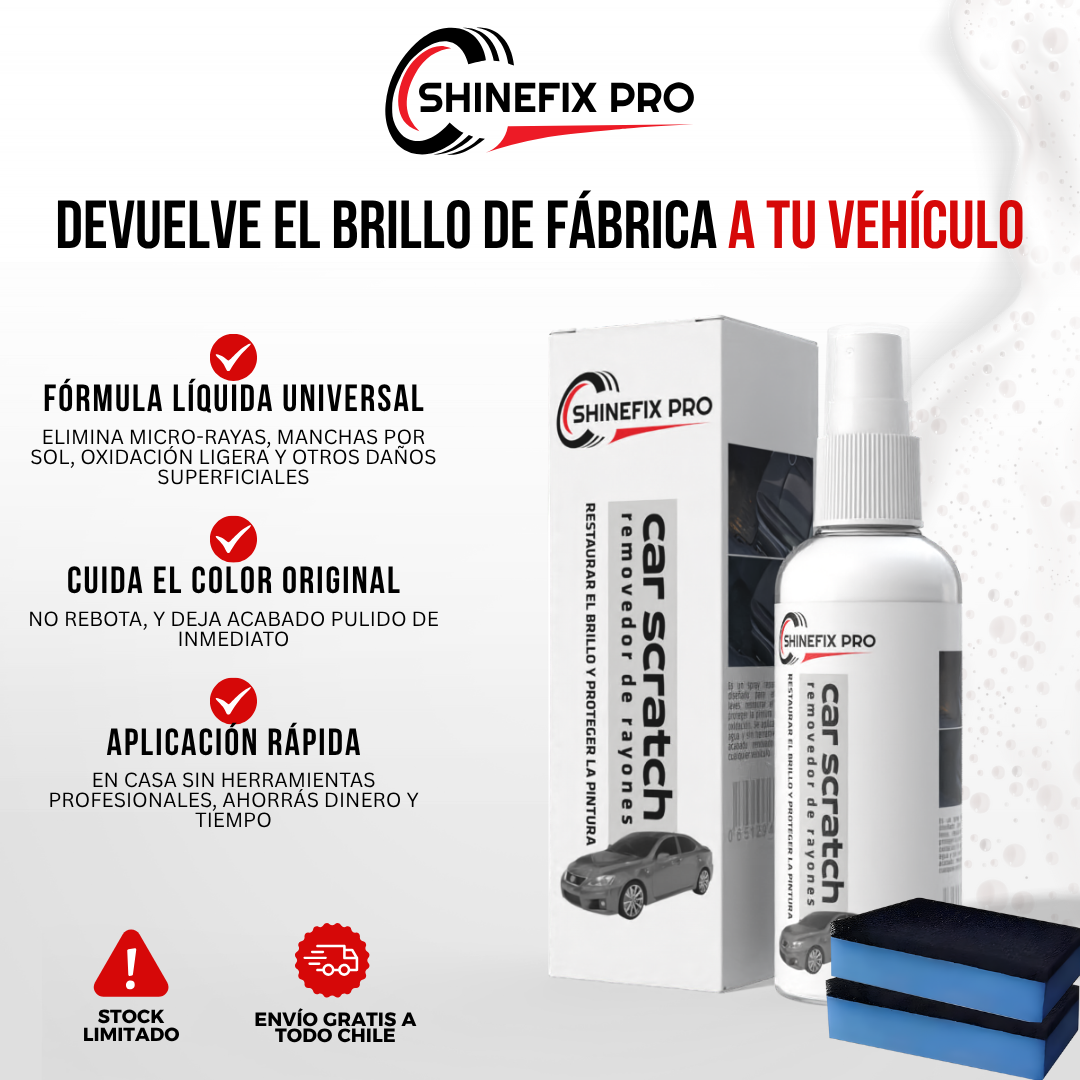 ShineFix Pro™ - Arañazos fuera. Brillo de vuelta