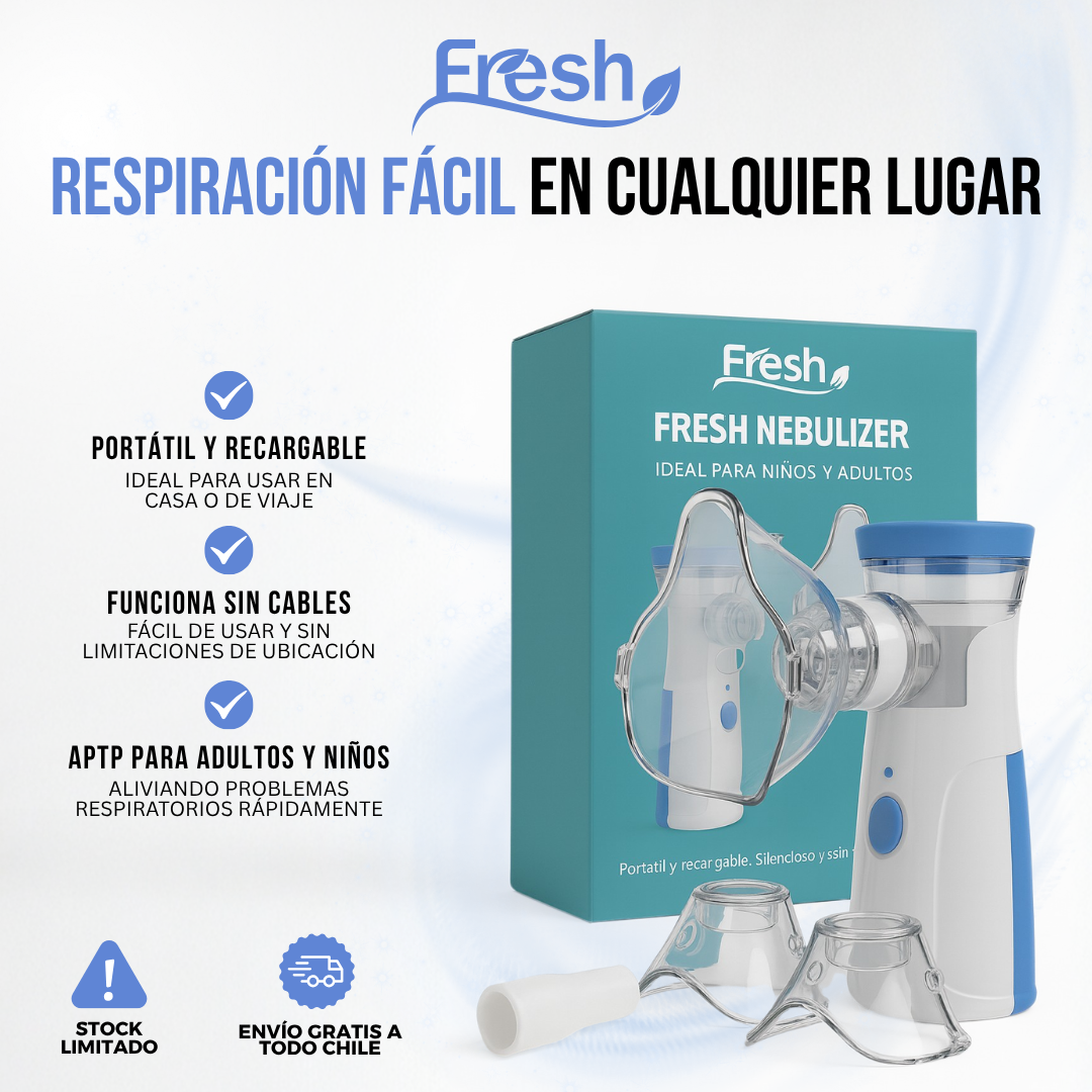 FRESH NEBULIZER™ - Respira tranquilo donde vayas