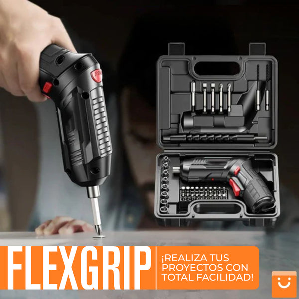 FLEXGRIP™ - POTENTE DESTORNILLADOR ELECTRICO MULTIFUNCIONAL