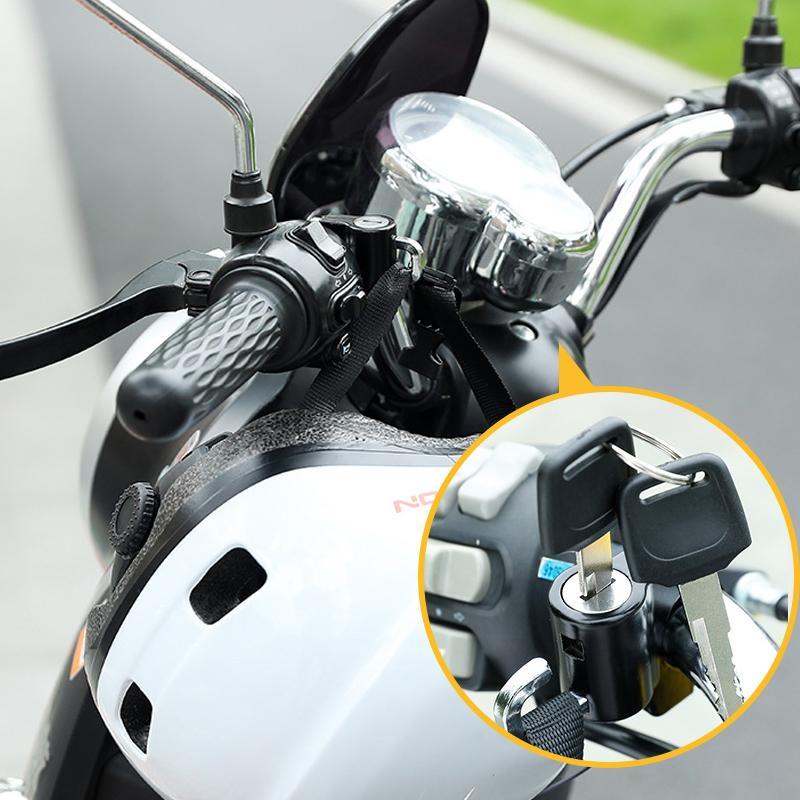 SafeLock™ - Candado multifuncional para casco de motocicleta