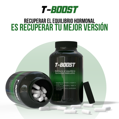T-BOOST™ - Equilibra tus hormonas, recupera tu energía y transforma tu cuerpo