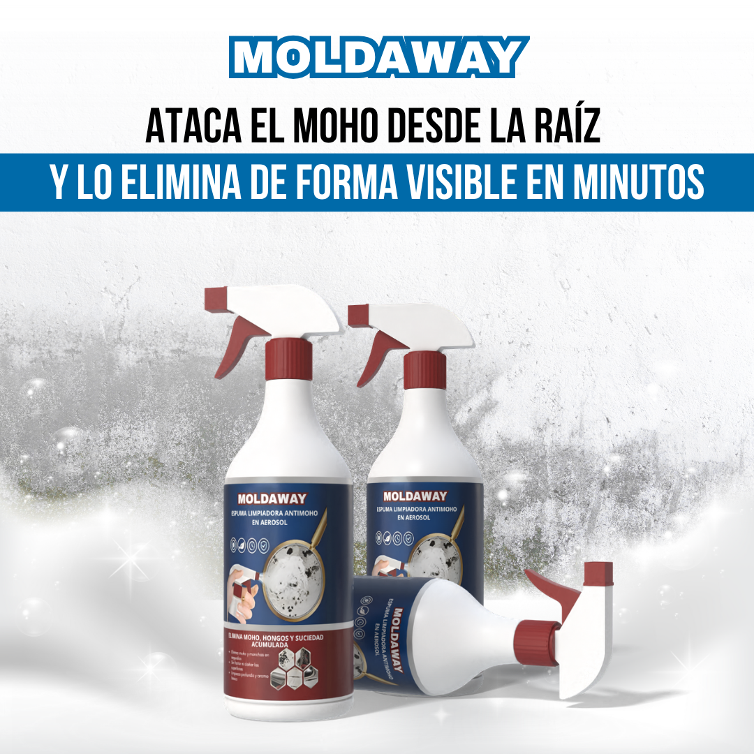 MoldAway™ - El moho se va, la limpieza queda