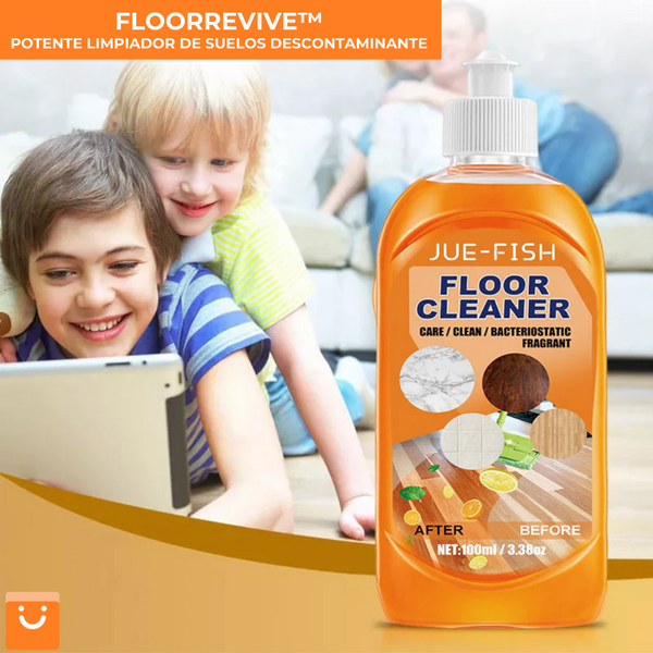 FLOORREVIVE™ - POTENTE LIMPIADOR DE SUELOS DESCONTAMINANTE