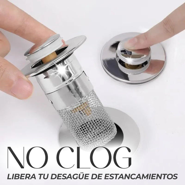 NoClog™ - Filtro anti estancamientos para lavamanos