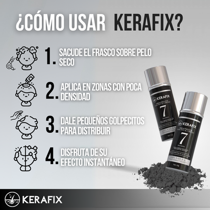 KERAFIX™ - Volumen capilar al instante, confianza todo el día