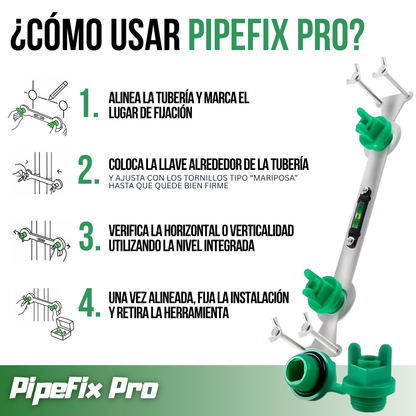 PipeFix Pro™ - Ajusta, instala y alinea como un profesional