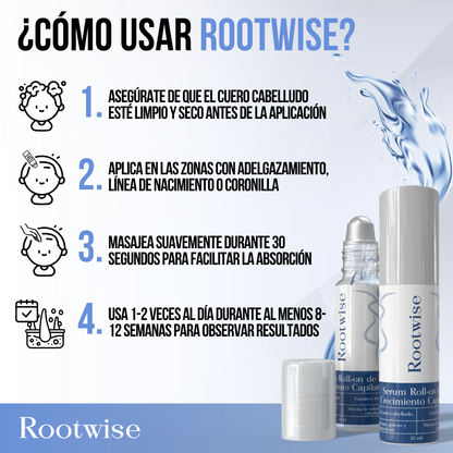 Rootwise™ - Cabello más fuerte desde la raíz
