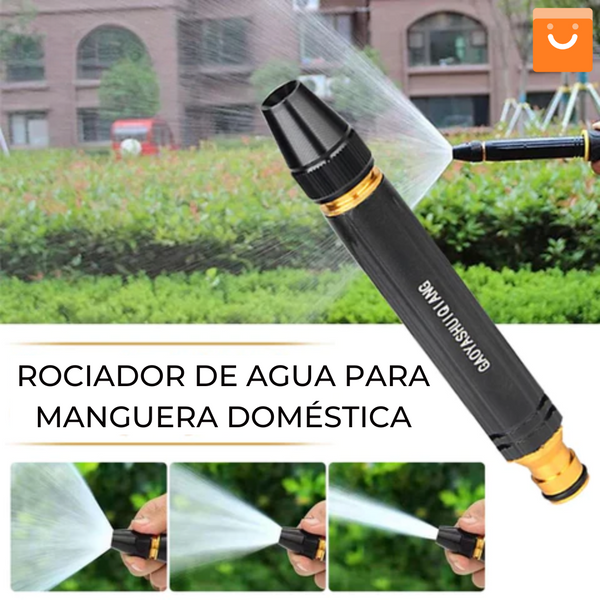 AquaMax Pro™ - rociador profesional de agua para manguera doméstica