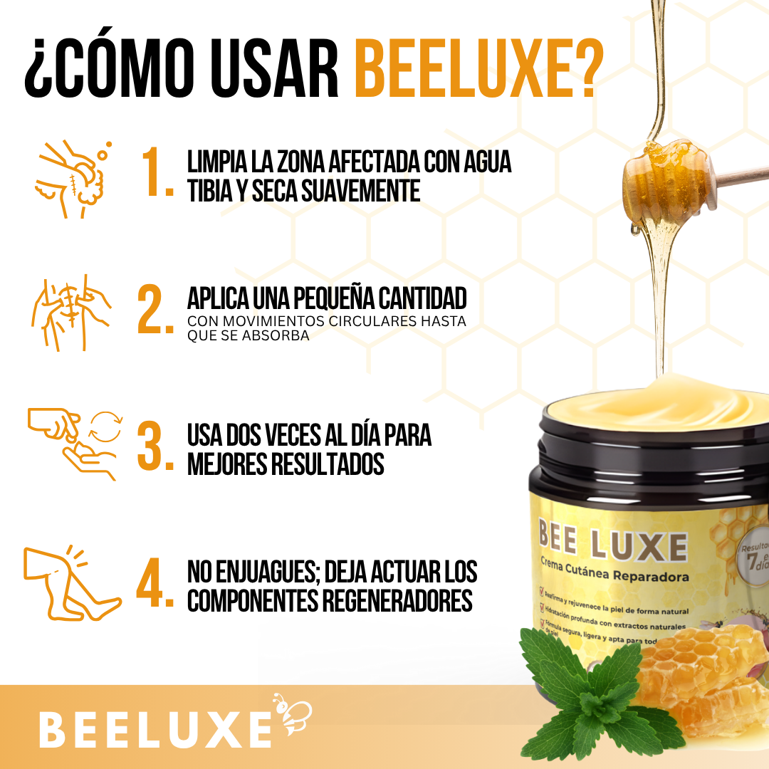 BeeLuxe™ - Restaura, reafirma y renueva tu piel con el poder natural del veneno de abeja