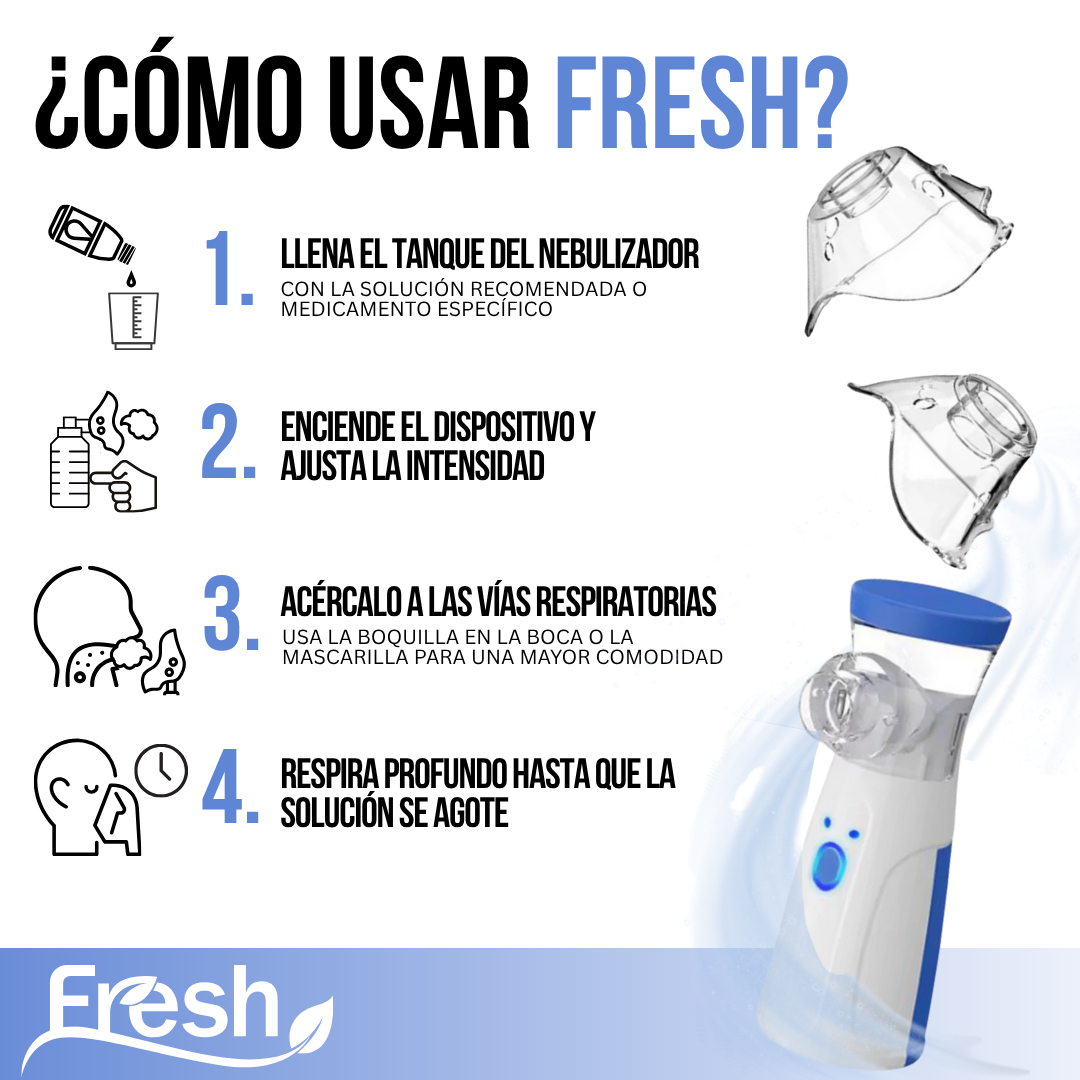 FRESH NEBULIZER™ - Respira tranquilo donde vayas