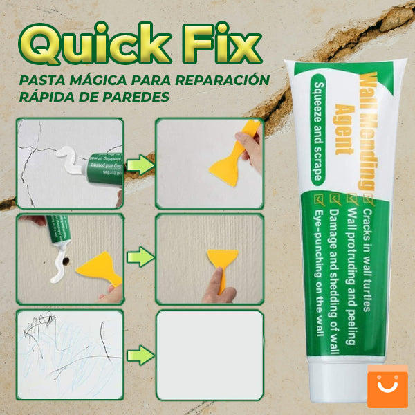 QUICKFIX™ - PASTA MÁGICA PARA REPARACIÓN RÁPIDA DE PAREDES