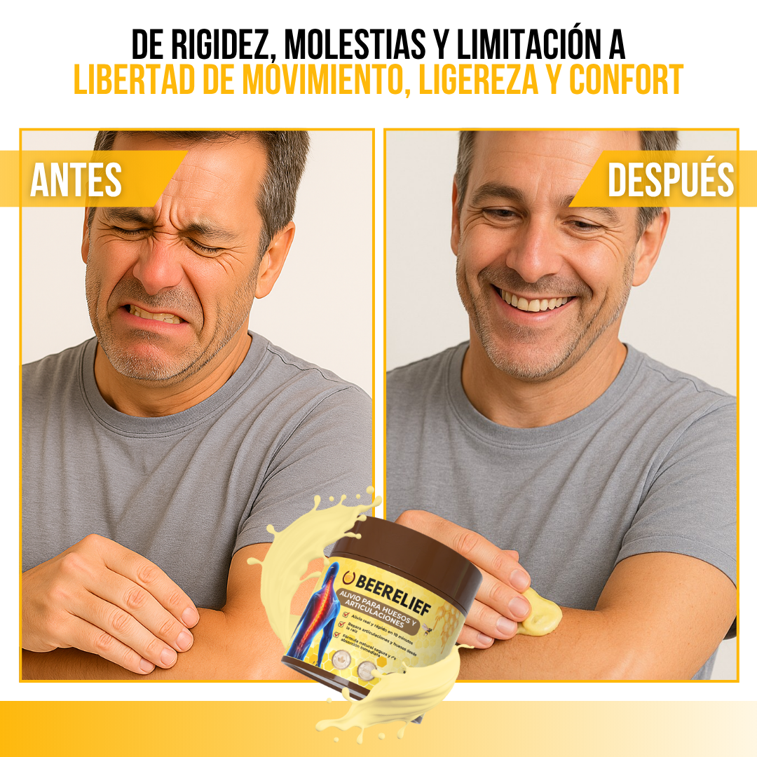 BeeRelief™ - Recupera tus articulaciones, recupera tu vida