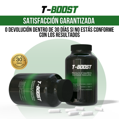 T-BOOST™ - Equilibra tus hormonas, recupera tu energía y transforma tu cuerpo