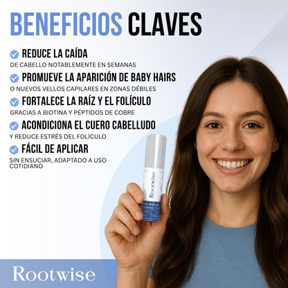 Rootwise™ - Cabello más fuerte desde la raíz