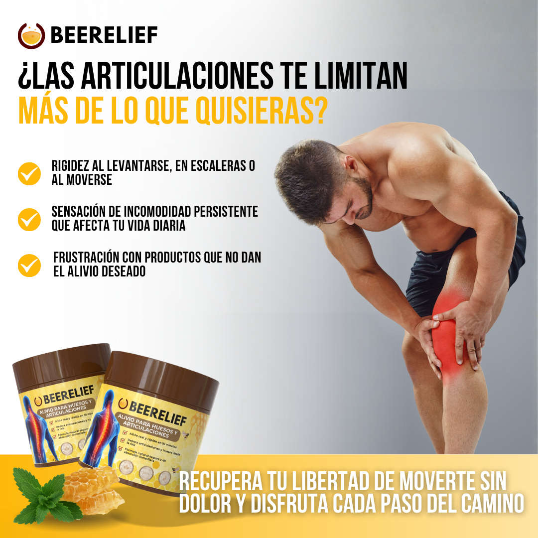 BeeRelief™ - Recupera tus articulaciones, recupera tu vida