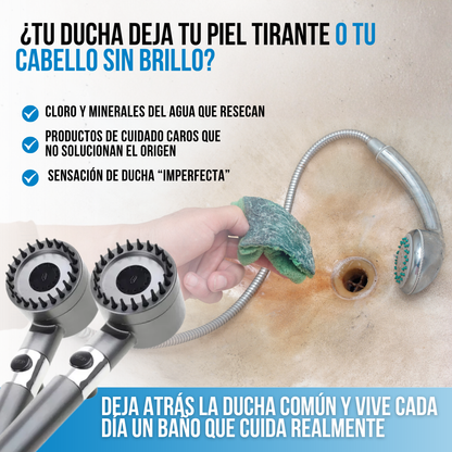 HydroSpa™ - Tu ducha nunca había sido tan potente, suave y relajante