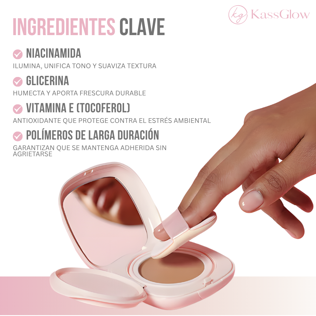 KassGlow™ - Tu piel perfecta, hidratada y radiante, en un solo toque