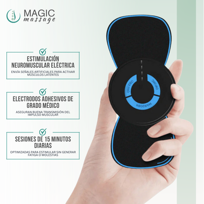 Magic Massage™ - Alivio donde estés, sin cables y sin complicaciones