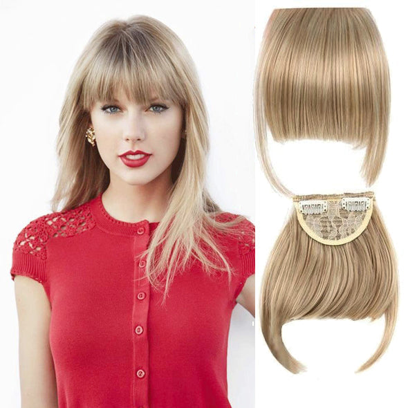 GlamGrip3D™ - Pelucas con extensiones de flequillo