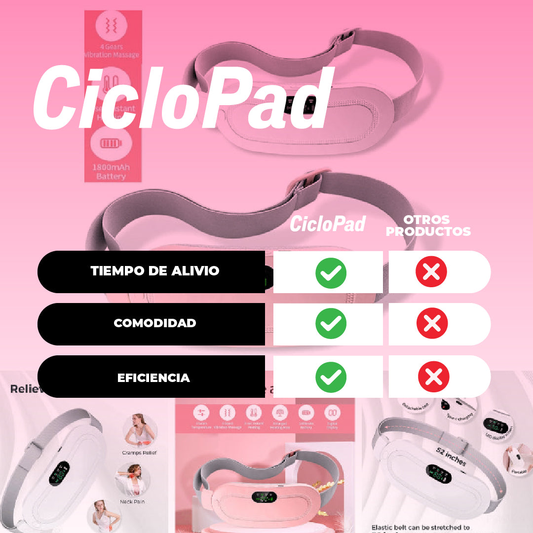 CicloPad™ - Banda para alivio menstrual