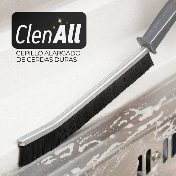 Clenall™ - Cepillo alargado de cerdas duras