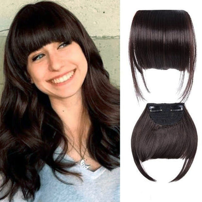 GlamGrip3D™ - Pelucas con extensiones de flequillo