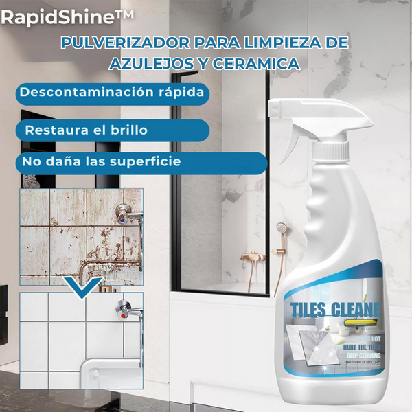 RapidShine™ - Pulverizador para limpieza de azulejos y ceramica