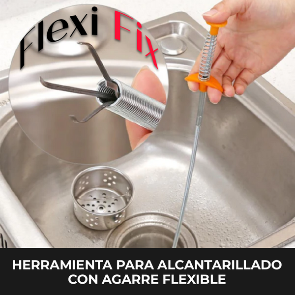 FlexiFix™ - Herramienta para alcantarillado con agarre flexible