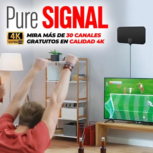 PureSignal™ - Antena de TV de alta frecuencia