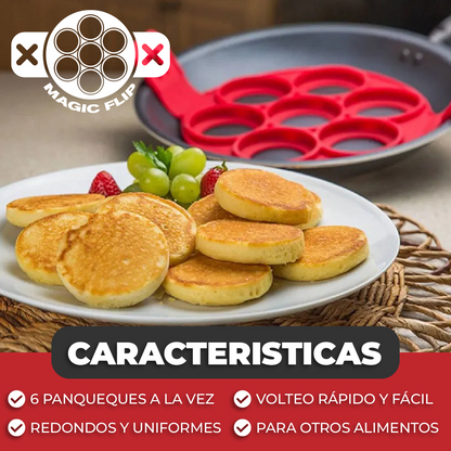 MagicFlip™ - Aro de Silicona para Panqueques