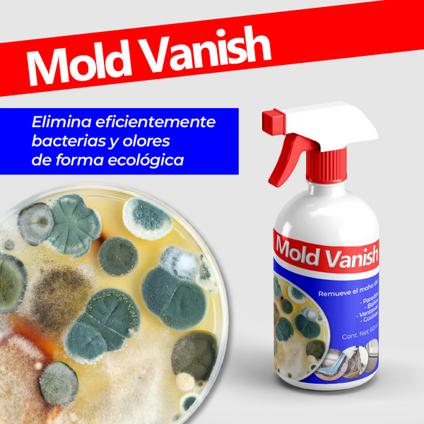 MoldVanish™ - removedor de moho de múltiples superficies