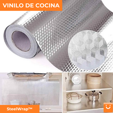 SteelWrap™ - VINILO DE COCINA