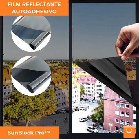 SunBlock Pro™ - FILM REFLECTANTE AUTOADHESIVO