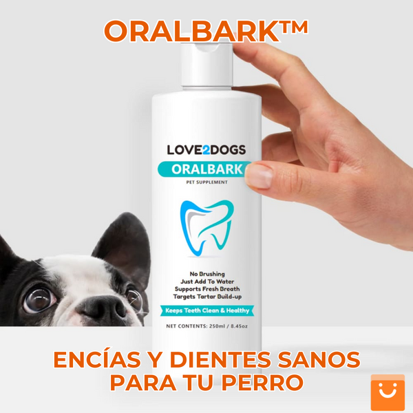 ORALBARK™ - ENCÍAS Y DIENTES SANOS PARA TU PERRO