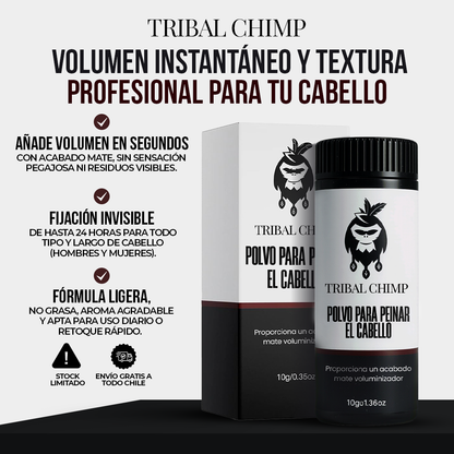 Tribal Chimp™ - Tu estilo en segundos, tu confianza todo el día.