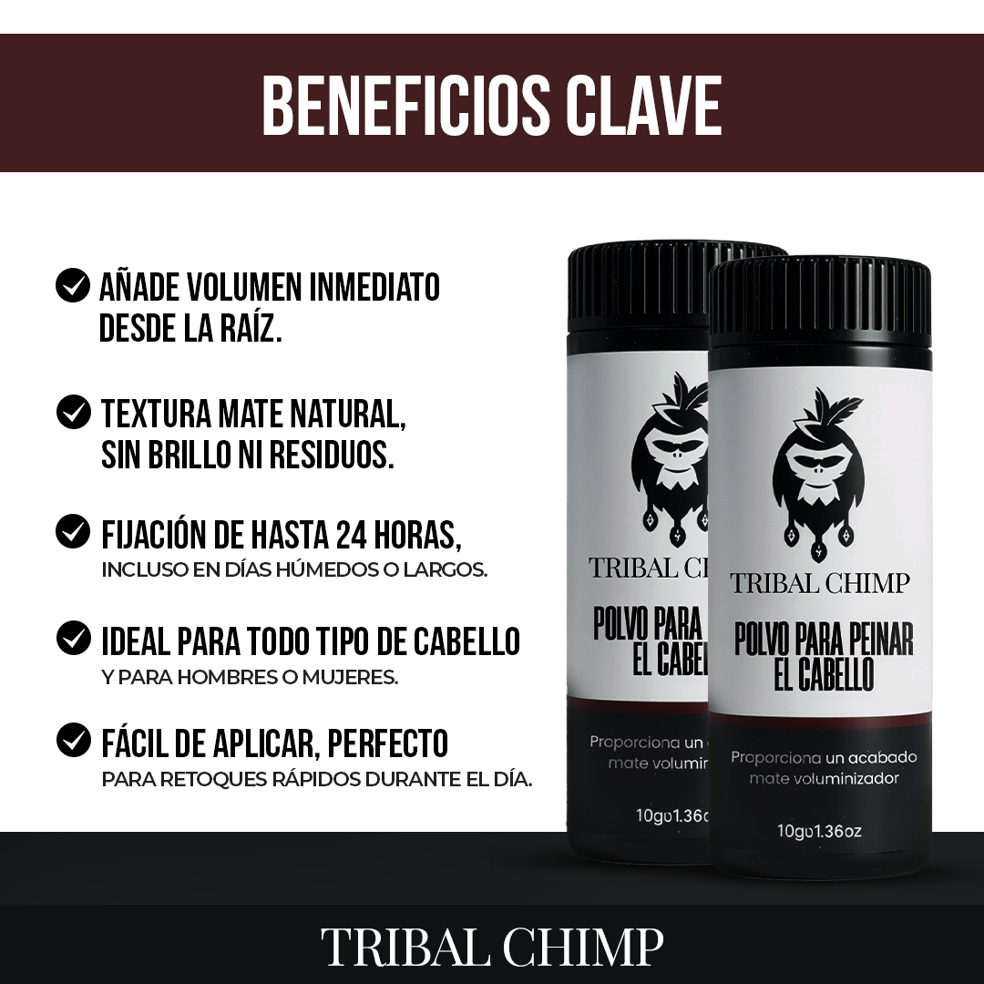 Tribal Chimp™ - Tu estilo en segundos, tu confianza todo el día.
