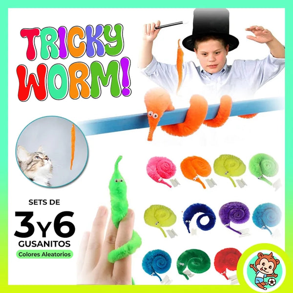 TrickyWorm™ - Gusanito mágico de jugete