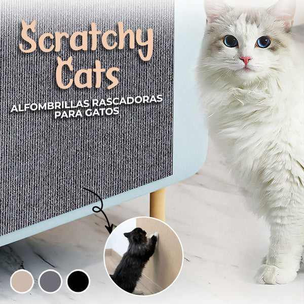 ScratchyCats™ - Alfombrillas rascadoras para gatos | 🔥 PRECIO  REBAJADO