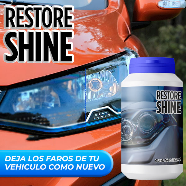 RestoreShine™ - Restaurador de largo plazo para focos