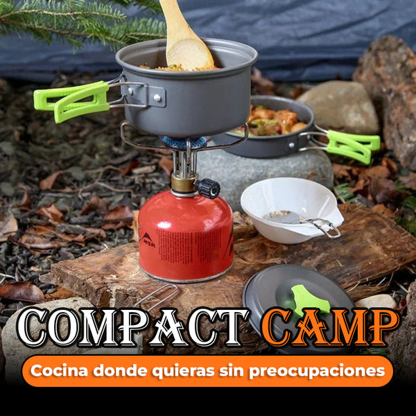 CompactCamp™ - Set de cocina para camping