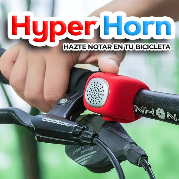 HyperHorn™ - Timbre potente de bicicleta