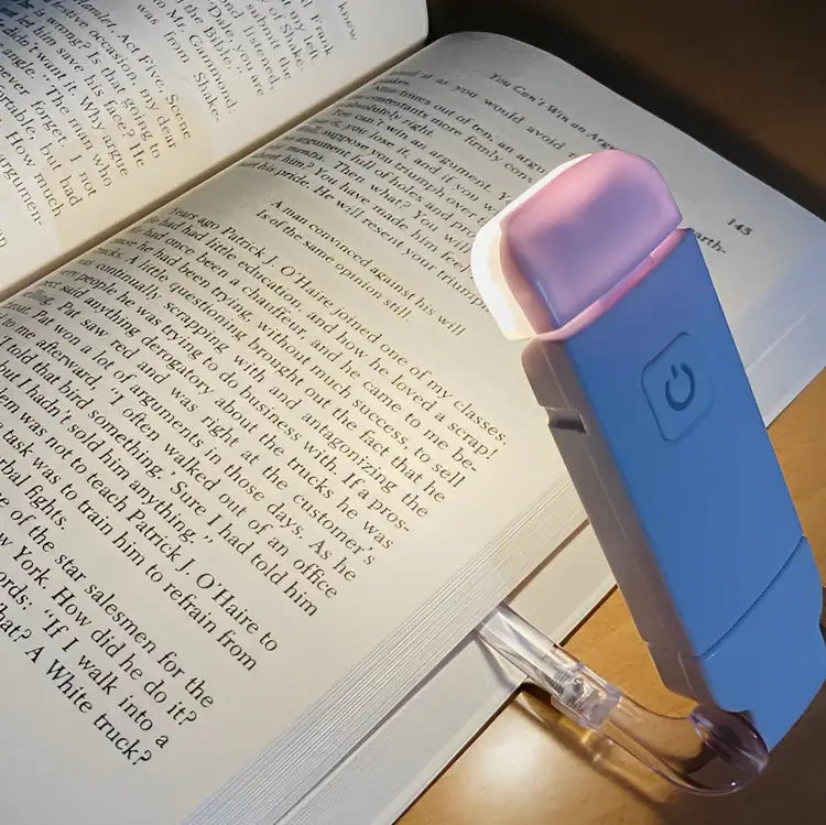 Booklamp - Lámpara de lectura portátil recargable